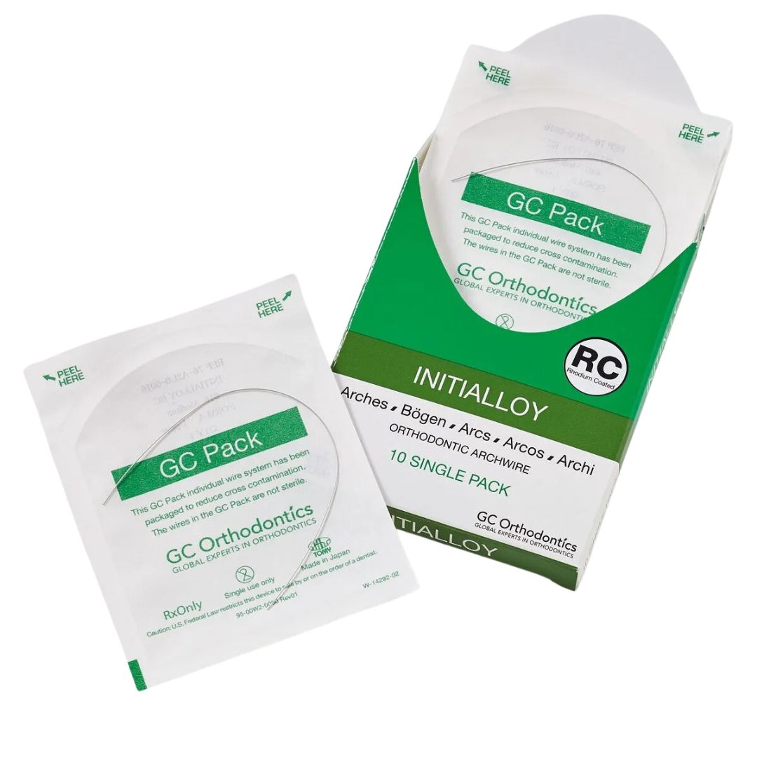 Arco estético initialloy GC Orthodontics